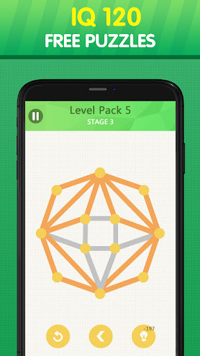 1Line & Connect Line :Line Puz screenshot