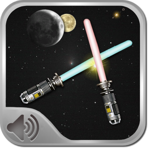 Audio effects of laser swords logo