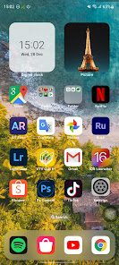 Imágen 2 Lanzador iOS 16 android