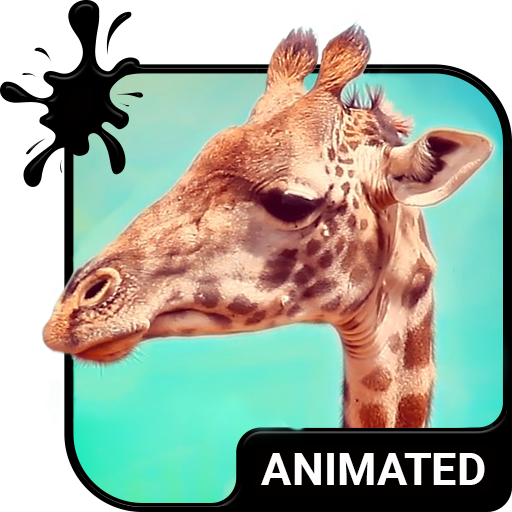 Giraffe Animated Keyboard + Live Wallpaper