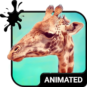 Giraffe Animated Keyboard + Live Wallpaper
