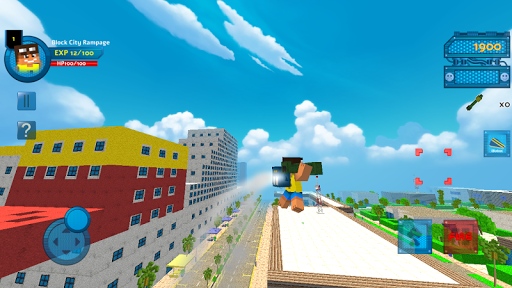 Screenshot of Block City Rampage