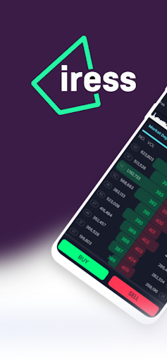 Android application Iress Trading Mobile screenshort
