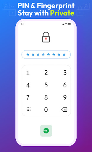 Secure Vault Screen 2