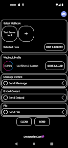Discord Webhook Remote App