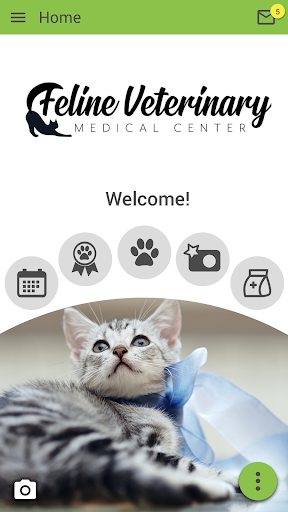 Android application Feline Vet Med Center screenshort