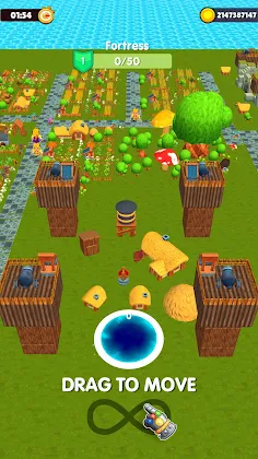 Hole IO: Battle Army - Screenshot 1