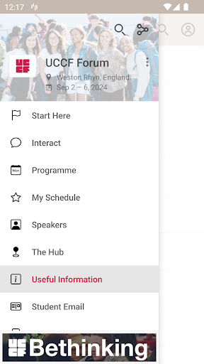 Android application UCCF Forum screenshort