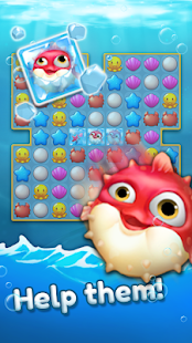 Ocean Friends : Match 3 Puzzle apkdebit screenshots 14
