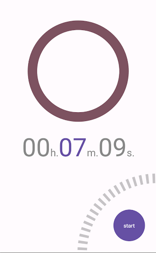 Android application Sleeptim screenshort