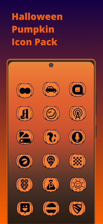 Halloween Pumpkin - Icon Pack - 3.6 - (Android)