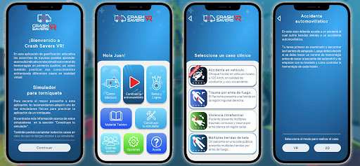 Android application Crashsavers VR screenshort