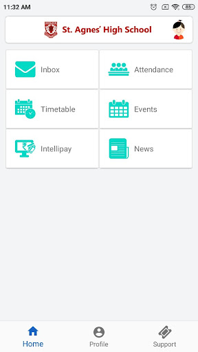 Android application St. Agnes' High School, Mumbai screenshort