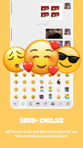 Mojiface emoji keyboard