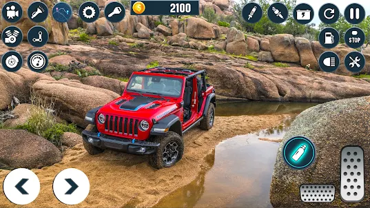 Jeep Driving : Hill Jeep Game