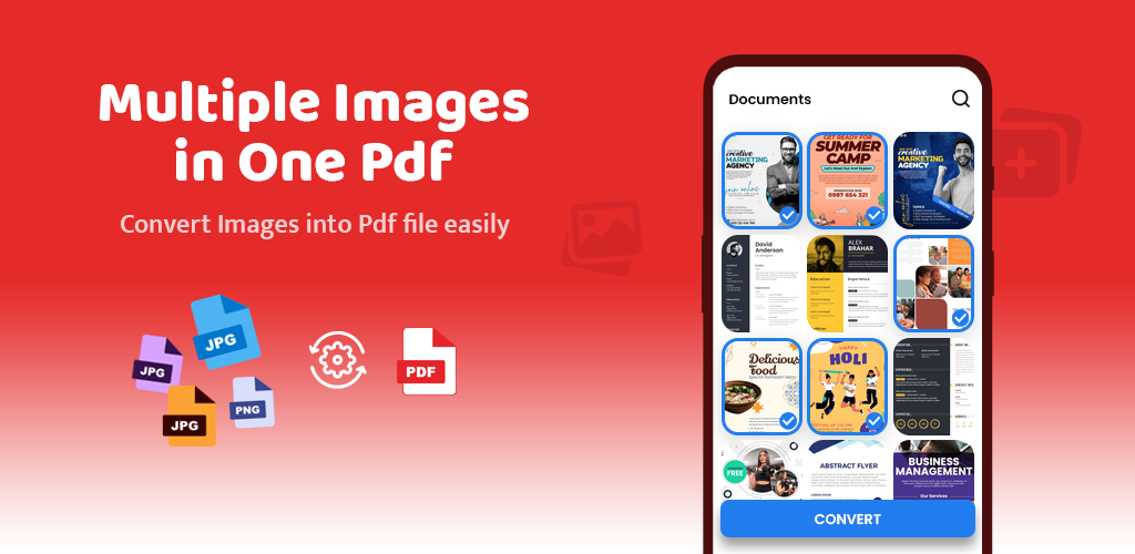 Batch Convert Images to PDF