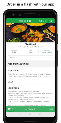 Android application Chettinad screenshort