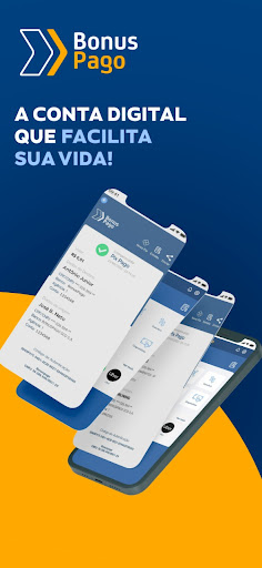 Android application Bonuspago: sua conta digital screenshort