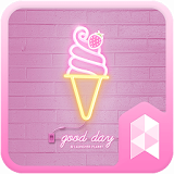 Simple Pink Neon theme icon