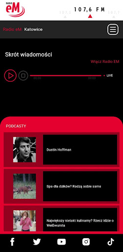 Android application Radio eM Katowice screenshort