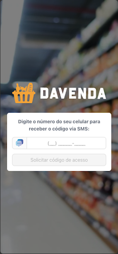 Android application DAVENDA screenshort