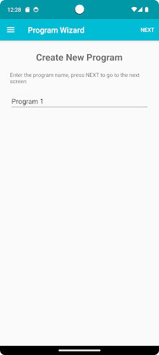 Gymnastics Training Diary Screen 2
