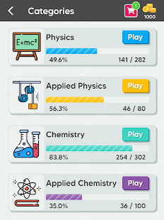 Science Master - لقطة شاشة لألعاب مسابقة