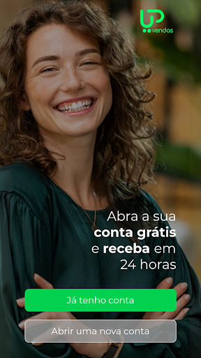 Android application UP Vendas screenshort