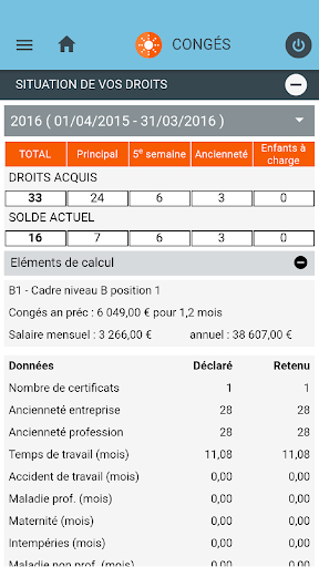 CNETP Salarié Screen 3
