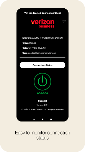 Screenshot of Trusted Connection