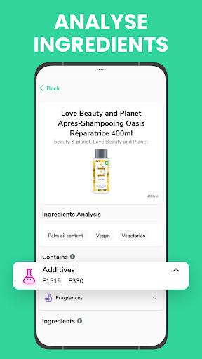 Screenshot of PureCheck: Scan Food, Cosmetic