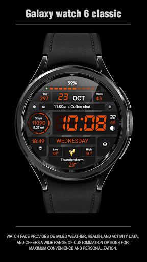 WFP 129 Military watch face screenshot 15