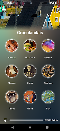 Aperçu de l'application