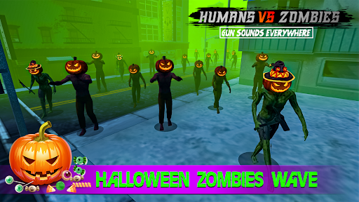 Android application Human Vs Zombies: Gun Sounds screenshort