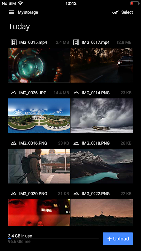 Android application VEGAS Hub screenshort