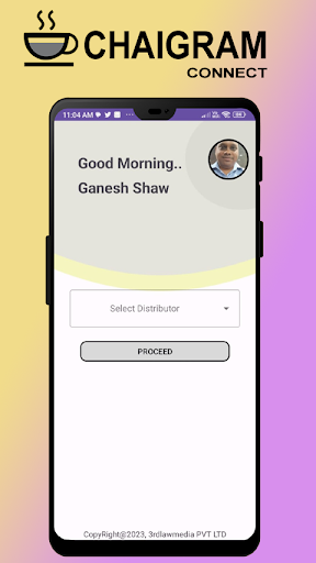 Android application Chaigram Connect screenshort