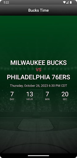 Android application Bucks Time screenshort