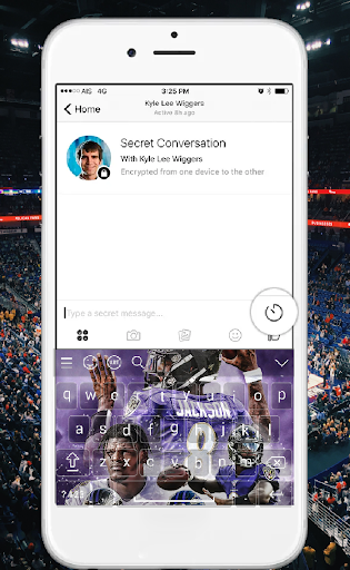 Lamar Jackson Ravens Keyboard
