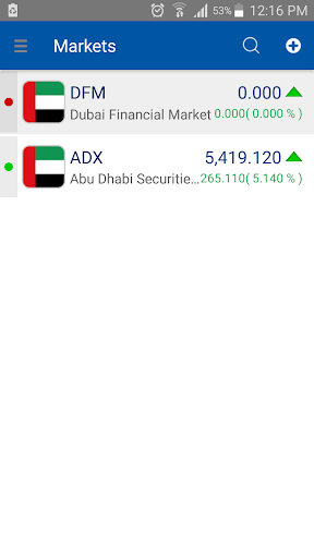 SIFS Mobile Trading Screen 2