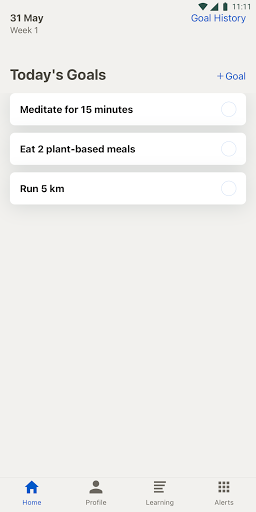 Android application LivePulse screenshort