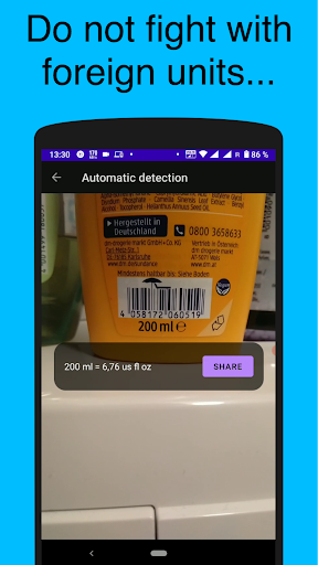ImpARial – AR unit converter Screen 3