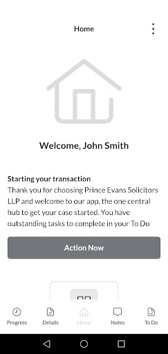 Prince Evans Solicitors Screen 3