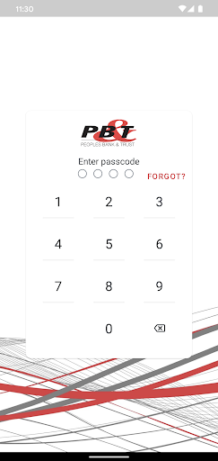 Android application Peoples Bank & Trust screenshort
