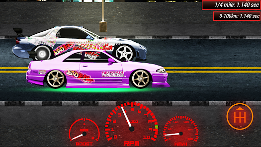 Japan Drag Racing 2D 32 APK + Мод (Unlimited money) за Android