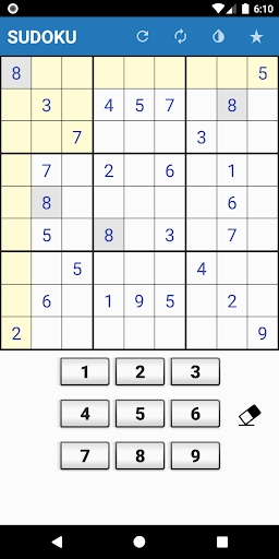 Android application Sudoku - Classic Sudoku Puzzle screenshort