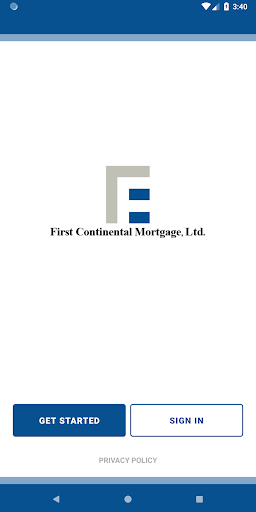 Android application First Continental Mortgage screenshort