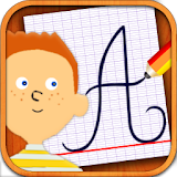 Cursive & joined-up writing icon