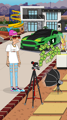 Lamar - Idle Vlogger - Screenshot 2