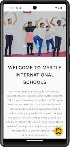 Myrtle International School Screen 2