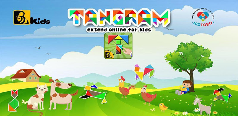 Tangram extend online for kids